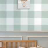 Papel Xadrez Sense Verde Celadon